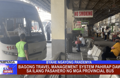 Bagong Travel Management System pahirap daw sa ilang pasahero ng mga Provincial Bus