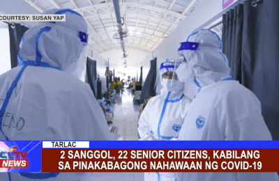 2 Sanggol, 22 Senior Citizens, kabilang sa pinakabagong nahawaan ng Covid-19