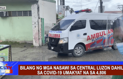 Bilang ng mga nasawi sa Central Luzon dahil sa Covid-19 umakyat na sa 4,806