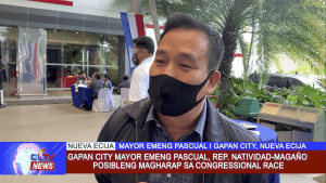 Gapan City Mayor Emeng Pascual, Rep. Natividad-Magaño posibleng magharap sa congressional race