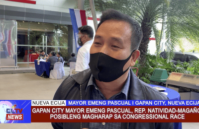 Gapan City Mayor Emeng Pascual, Rep. Natividad-Magaño posibleng magharap sa congressional race