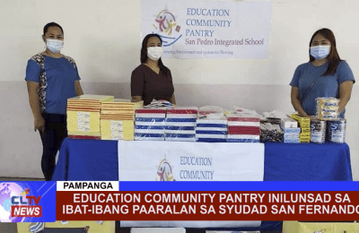 Education Community Pantry inilunsad sa ibat-ibang paaralan sa Syudad San Fernando