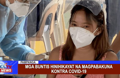 Mga buntis hinihikayat na magpabakuna kontra COVID-19