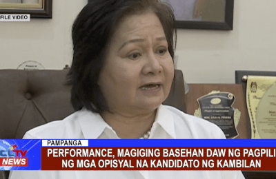 Performance, magiging basehan daw ng pagpili ng mga opisyal na kandidato ng Kambilan