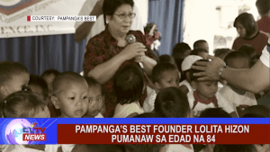 Pampanga’s Best Founder Lolita Hizon pumanaw sa edad na 84