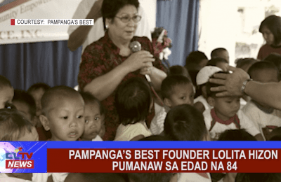 Pampanga’s Best Founder Lolita Hizon pumanaw sa edad na 84