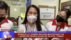 Ronquillo, Sambo muling magtatapat sa laban ng pagka-alkalde sa Sto. Tomas