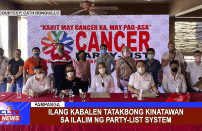 Ilang kabalen tatakbong kinatawan sa ilalim ng party-list system