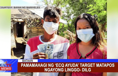 Pamamahagi ng ‘ECQ ayuda’ target matapos ngayong linggo- DILG