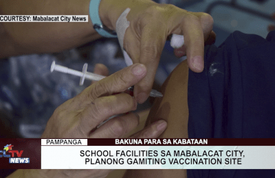 School facilities sa Mabalacat City, planong gamiting vaccination site