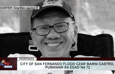 City of San Fernando flood czar Marni Castro, pumanaw sa edad na 72