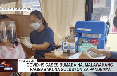 COVID-19 cases bumaba na, malawakang pagbabakuna solusyon sa pandemya