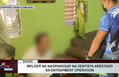 Welder na nagpanggap na dentista arestado sa entrapment operation