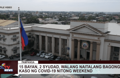 15 bayan, 2 syudad, walang naitalang bagong kaso ng COVID-19 nitong weekend