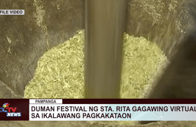 Duman Festival ng Sta. Rita gagawing virtual sa ikalawang pagkakataon