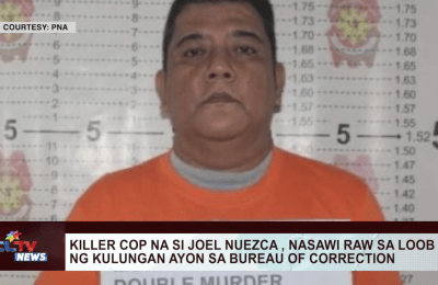 Killer cop na si Joel Nuezca , nasawi raw sa loob ng kulungan ayon sa Bureau of Correction