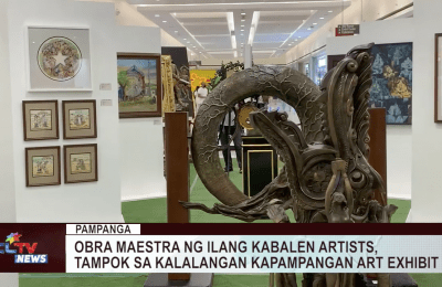 Obra maestra ng ilang Kabalen artists, tampok sa kalalangan Kapampangan art exhibit