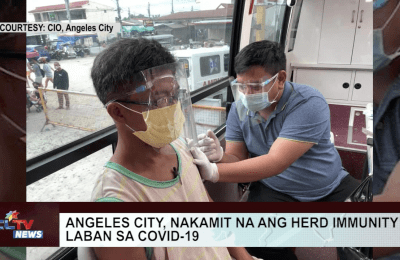 Angeles City, nakamit na ang herd immunity laban sa COVID-19