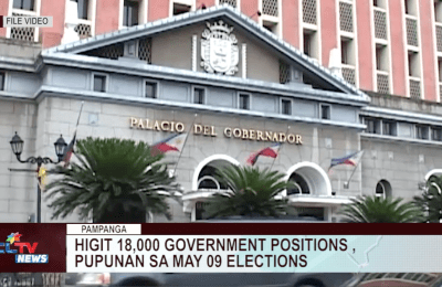 Higit 18,000 government positions, pupunan sa May 09 elections | CLTV News Clip