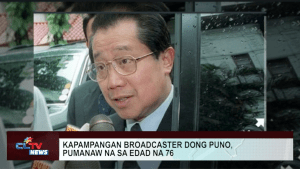 Kapampangan broadcaster na si Dong Puno, pumanaw na sa edad na 76