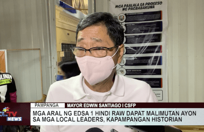 Mga aral ng EDSA 1 hindi raw dapat malimutan ayon sa mga local leaders, Kapampangan historian | CLTV News Clip