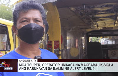 Mga tsuper, operator umaasa na magbabalik-sigla ang kabuhayan sa ilalim ng Alert Level 1 | CLTV News Clip