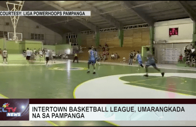 Intertown basketball league, umarangkada na sa Pampanga  | CLTV News Clip