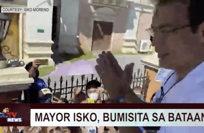 Mayor Isko, Doc Willie Ong bumista sa Bataan | CLTV News Clip