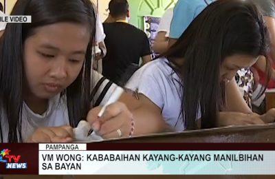 VM Wong: kababaihan kayang-kayang manilbihan sa bayan | CLTV News Clip