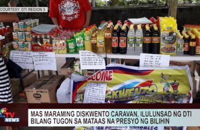 Mas maraming diskwento caravan, ilulunsad ng DTI bilang tugon sa mataas na presyo ng bilihin