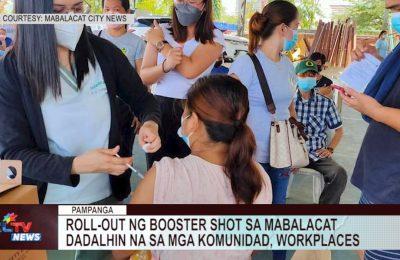 MABALACAT CITY | Mga Mabalaqueño na nagpapa-booster shot, kumonti matapos luwagan ang mga protocol