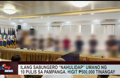 PAMPANGA | Ilang sabungero “nahulidap” umano ng 10 pulis sa Pampanga, higit ₱500,000 tinangay