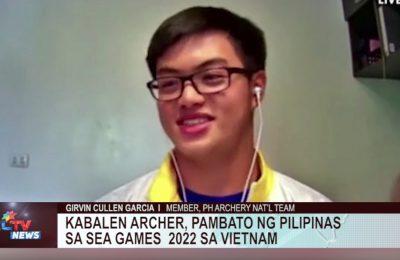 Kabalen archer, pambato ng Pilipinas sa SEA Games 2022 sa Vietnam