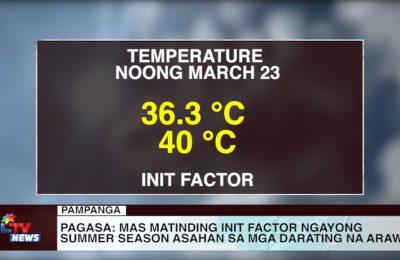 PAGASA: Mas matinding init factor ngayong summer season asahan sa mga darating na araw