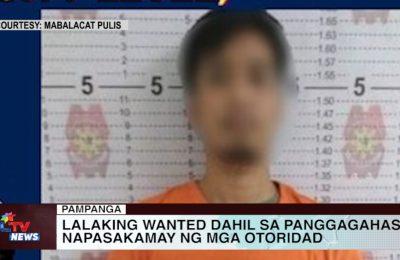 PAMPANGA | Lalaking wanted dahil sa panggagahasa, napasakamay ng mga otoridad