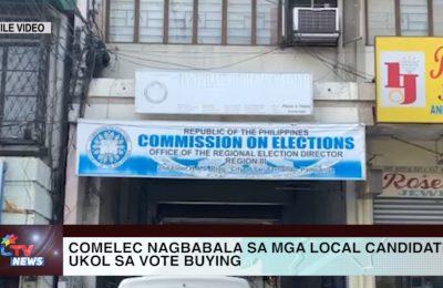 COMELEC nagbabala sa mga local candidate ukol sa vote buying