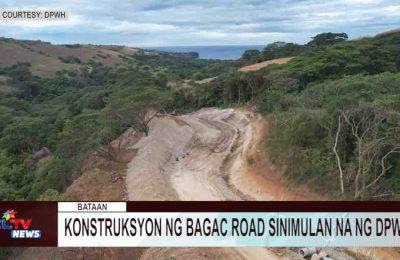 BATAAN | Konstruksyon ng Bagac road sinimulan na ng DPWH