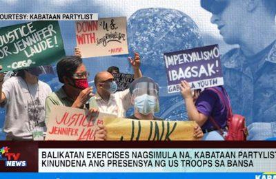 Balikatan exercises nagsimula na, Kabataan Partylist kinundena ang presensya ng US troops sa bansa