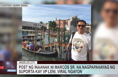 Post ng inaanak ni Marcos Sr. na nagpapahayag ng suporta kay VP Leni, viral ngayon