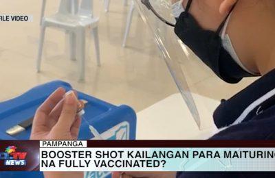 Booster shot kailangan para maituring na fully vaccinated?