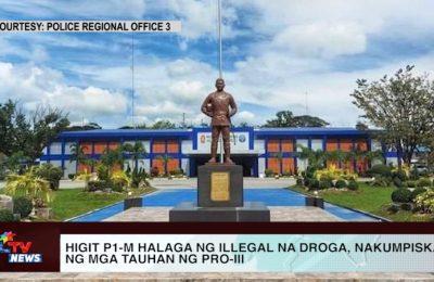 Higit 1 milyong pisong halaga ng illegal na droga, nakumpiska ng mga tauhan ng PRO-III