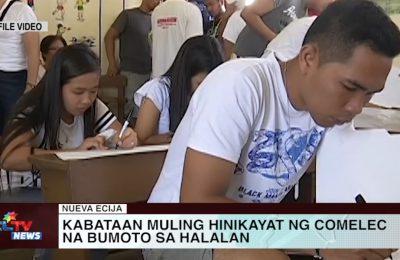 Kabataan muling hinikayat ng COMELEC na bumoto sa halalan