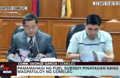 Pamamahagi ng fuel subsidy pinayagan nang magpatuloy ng COMELEC