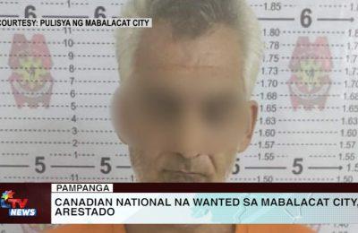 Canadian national na wanted sa Mabalacat City, arestado