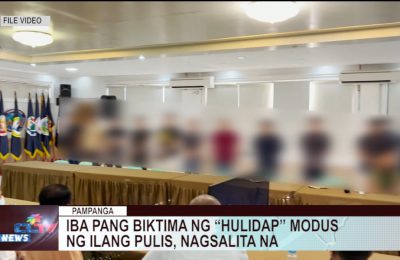 PAMPANGA | Iba pang biktima ng “hulidap” modus ng ilang pulis, nagsalita na