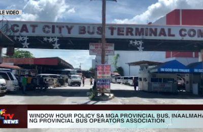 Window hour policy sa mga provincial bus, inaalmahan ng Provincial Bus Operators Association