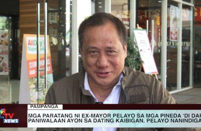 Mga paratang ni ex-Mayor Pelayo sa mga Pineda ‘di dapat paniwalaan ayon sa dating kaibigan, Pelayo nanindigan