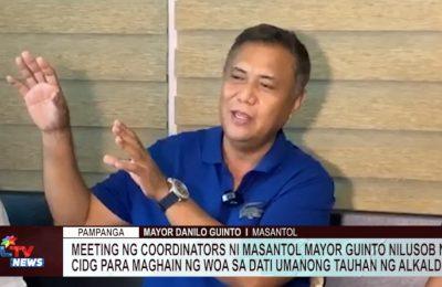 PAMPANGA | Meeting ng coordinators ni Masantol Mayor Guinto nabulabog ng lusubin ng CIDG, otoridad maghahain sana ng WOA sa dating tauhan ng alkalde