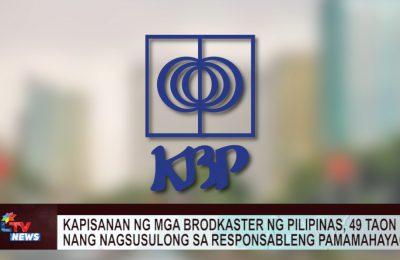 Kapisanan ng mga brodkaster ng Pilipinas, 49 taon nang nagsusulong sa responsableng pamamahayag