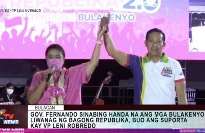 Gov. Fernando, sinabing handa na raw ang mga bulakenyo sa liwanag ng bagong republika